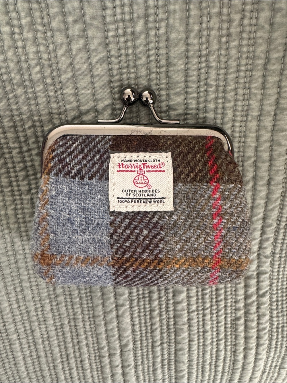 Original Harris Tweed coin purse